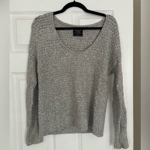 Abercrombie & Fitch Gray Sweater